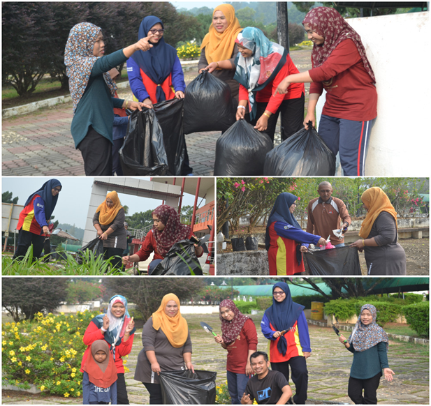 BPK Terapkan Amalan “Clean Campus, Green Campus”