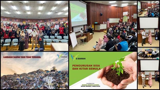 KELESTARIAN PENGURUSAN SUMBER ALAM BERSAMA PELAJAR KURSUS GREEN TECHNOLOGY POLIMAS